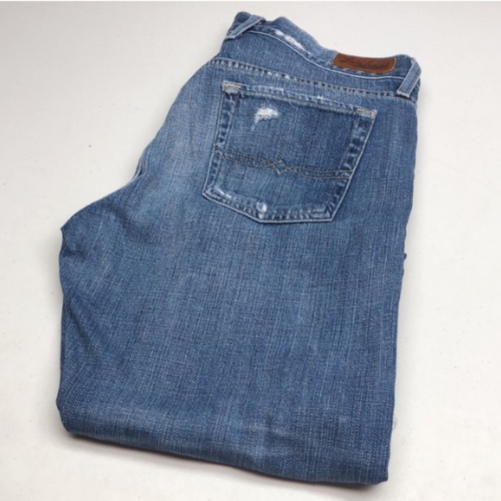 MADE IN USA LUCKY LEGEND HI-RISE BOOTCUT VINTAGE JEANS 8/29x26 🍀